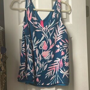 Lilly Pulitzer reverse tank top